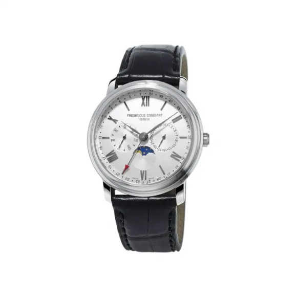 康斯登/Frederique Constant 百年典雅商旅腕表 40MM 不锈钢 石英机芯 FC-270SW4P6