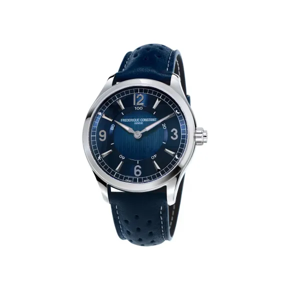 康斯登/Frederique Constant 传统瑞士制男装智能提示腕表 42MM 不锈钢 石英机芯 男表 FC-282AN5B6