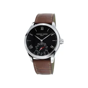 康斯登/Frederique Constant 传统瑞士制男装经典智能腕表 42MM 不锈钢 石英机芯 男表 FC-285B5B6