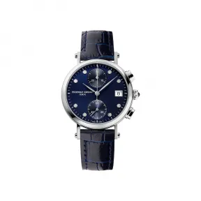 康斯登/Frederique Constant 百年典雅女装石英计时腕表 34MM 不锈钢 石英机芯 女表 FC-291MPND2R6