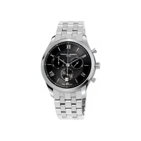 康斯登/Frederique Constant 百年典雅石英计时码表 40MM 不锈钢 石英机芯 FC-292MG5B6B