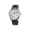 康斯登/Frederique Constant 百年典雅男装自动腕表 40MM 不锈钢镀玫瑰金色 自动机械机芯 男表 FC-303WRB5B4