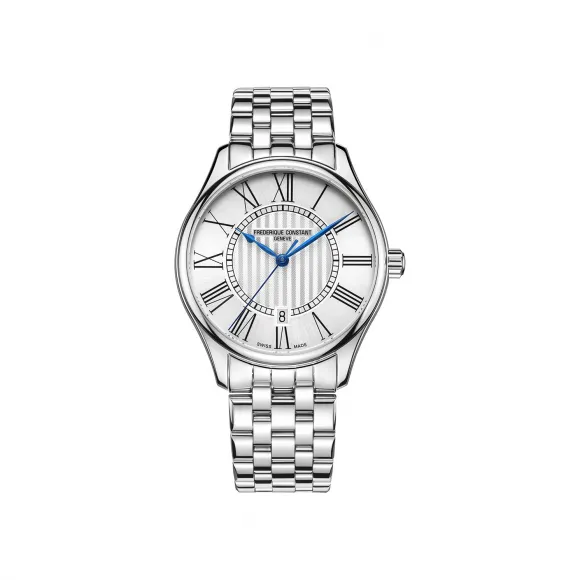 康斯登/Frederique Constant 百年典雅男装自动腕表 40MM 不锈钢 自动机械机芯 男表 FC-303WRB5B6B