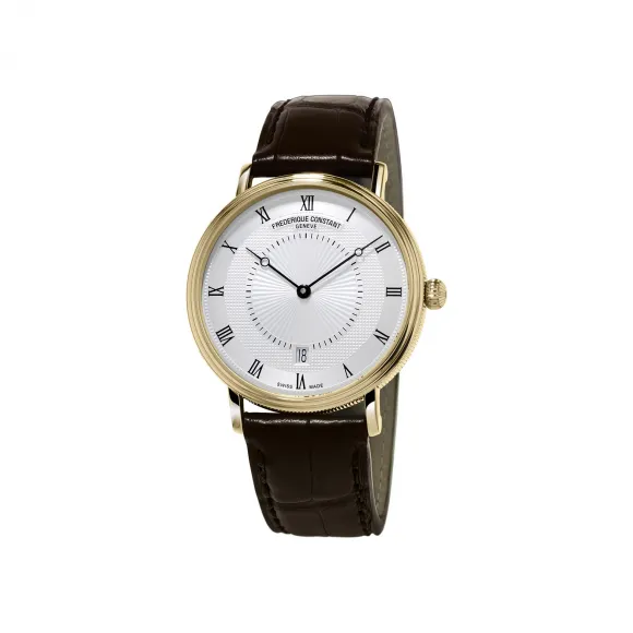 康斯登/Frederique Constant 超薄自动腕表 39MM 镀金不锈钢 自动机械机芯 FC-306MC4S35