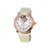 康斯登/Frederique Constant 双心跳女装自动腕表 35MM 不锈钢镀玫瑰金色 自动机械机芯 女表 FC-310DHB2P4