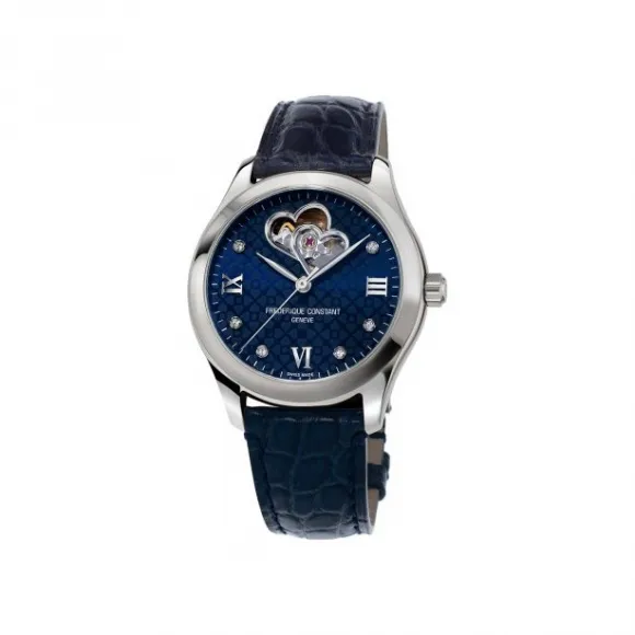 康斯登/Frederique Constant 双心跳女装自动腕表 36MM 不锈钢 自动机械机芯 女表 FC-310NDHB3B6