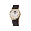 康斯登/Frederique Constant 百年典雅心跳自动上链腕表 40MM 不锈钢镀金色 自动机械机芯 FC-310NM4P5