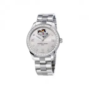 康斯登/Frederique Constant 双心跳女装自动腕表 36MM 不锈钢 自动机械机芯 女表 FC-310WDHB3BD6B