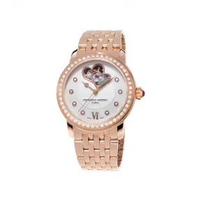 康斯登/Frederique Constant 世界心脏组织联会女装腕表 34MM 不锈钢 自动机械机芯 女表 FC-310WHF2PD4B3