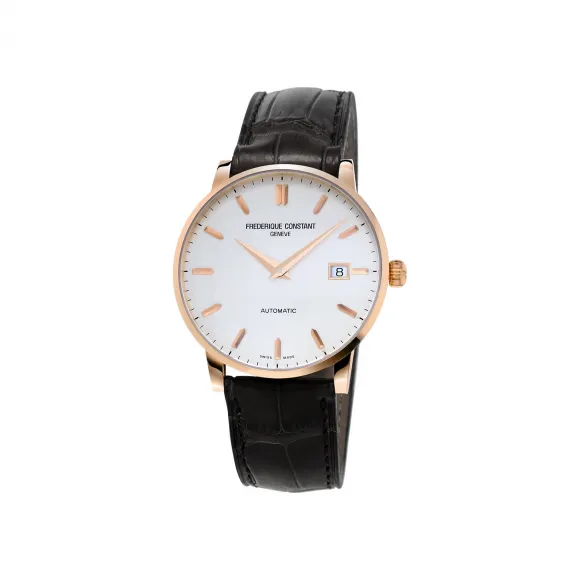 康斯登/Frederique Constant 超薄自动腕表 40MM 18K玫瑰金 自动机械机芯 FC-316V5B9