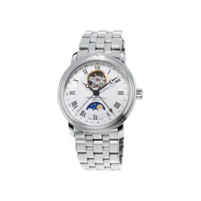 康斯登/Frederique Constant 百年典雅心跳月相腕表 40MM 不锈钢 自动机械机芯 FC-335MC4P6B2