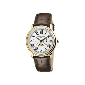 康斯登/Frederique Constant 百年典雅月相自动腕表 自动机械机芯 FC-360M4P5