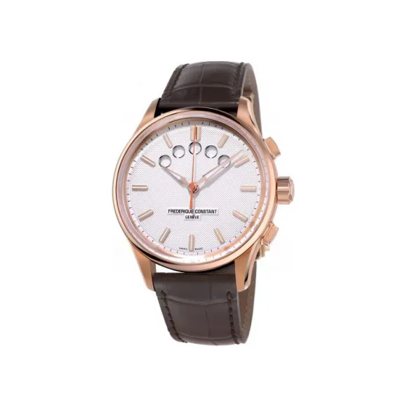 康斯登/Frederique Constant 航海时计倒数计时腕表 42MM 不锈钢镀玫瑰金色 自动机械机芯 FC-380VT4H4