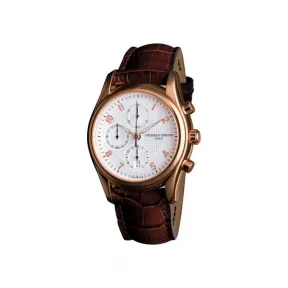 康斯登/Frederique Constant RUNABOAT赛艇自动计时码表 42MM 不锈钢镀玫瑰金色 自动机械机芯 FC-392RM6B4