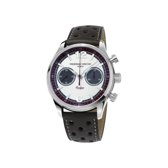 康斯登/Frederique Constant Vintage Rally Healey古董赛车系列计时码表 42MM 抛光精钢 自动机械机芯 FC-397HSG5B6