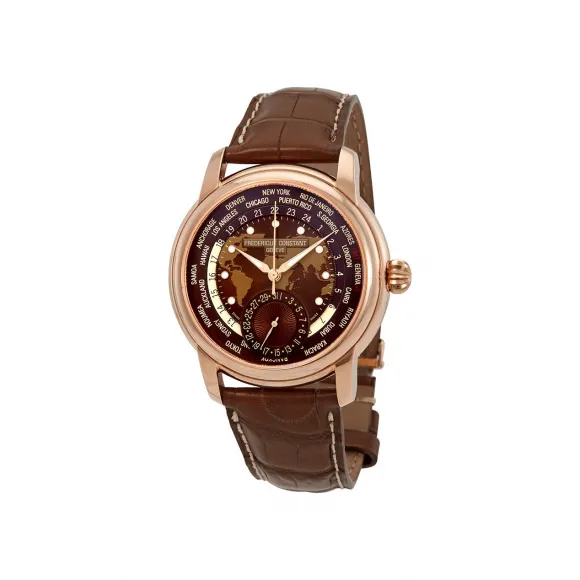 康斯登/Frederique Constant 世界时区 FC-718BRWM4H4