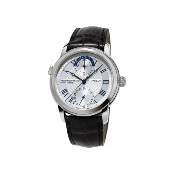 康斯登/Frederique Constant 自家机芯智能腕表 42MM 不锈钢 自动机械机芯 FC-750MC4H6