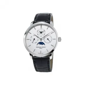 康斯登/Frederique Constant 自家机芯超薄万年历腕表 42MM 不锈钢 自动机械机芯 FC-775S4S6