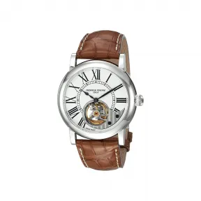 康斯登/Frederique Constant 自家机芯心跳腕表 42MM 抛光不锈钢 自动机械机芯 FC-930MS4H6