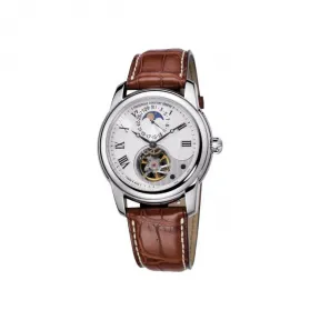 康斯登/Frederique Constant 自家机芯心跳腕表 42MM 不锈钢 自动机械机芯 FC-935MC4H6