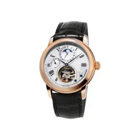 康斯登/Frederique Constant 自家机芯心跳腕表 42MM 18K玫瑰金 自动机械机芯 FC-945MC4H9