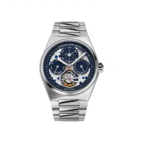 康斯登/Frederique Constant Highlife自家机芯陀飞轮万年历腕表 41MM 不锈钢 自动机械机芯 FC-975N4NH6B