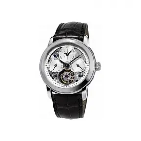 康斯登/Frederique Constant 自家机芯陀飞轮万年历腕表 42MM 抛光精钢 自动机械机芯 FC-975S4H6