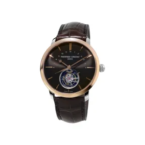 康斯登/Frederique Constant 自家机芯陀飞轮腕表 43MM 不锈钢 自动机械机芯 FC-980C4SZ9