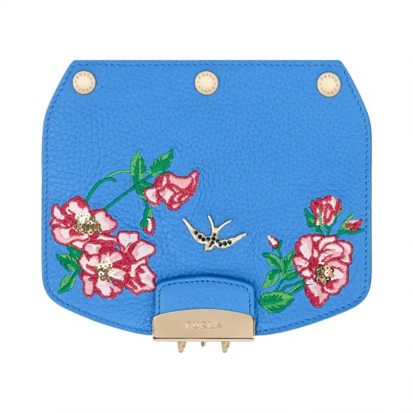芙拉/Furla 包盖 941969 牛皮 蓝色 941969