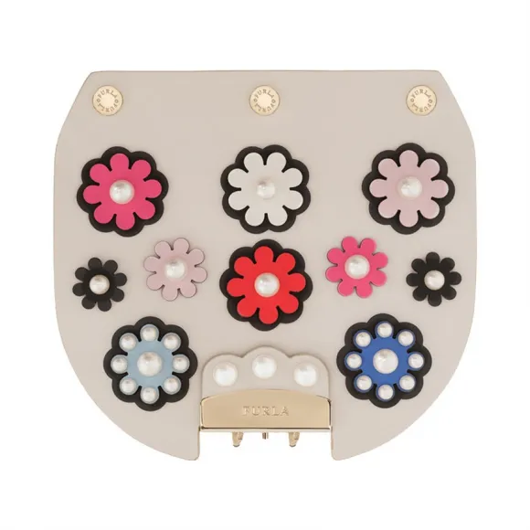 芙拉/Furla 包盖 963382 皮革 卡其色 963382