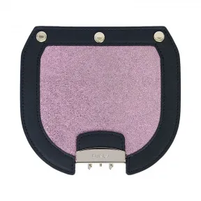 芙拉/Furla 包盖 963394 皮革 黑色/粉红色 963394