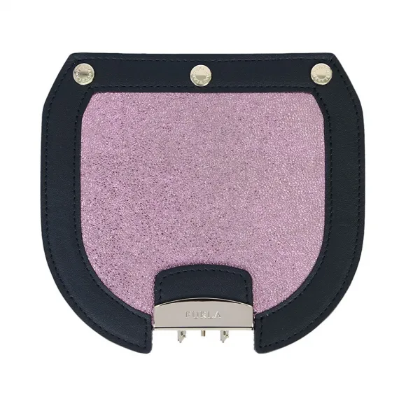 芙拉/Furla 包盖 963394 皮革 黑色/粉红色 963394