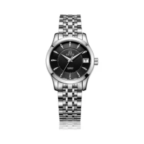 爵尼/Genie 大智系列 316L精钢 32mm 自动机械机芯 男表 GNQ-T1836L-DB