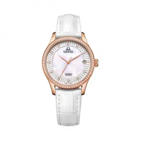 爵尼/Genie 女神(镂空)系列 316L精钢 33mm 自动机械机芯 女表 GNQ-T1846L-ADRW
