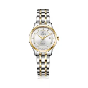 爵尼/Genie 尊特斯系列 316L精钢 29mm 自动机械机芯 女表 GNQ-T1853L-AGW