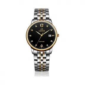 爵尼/Genie 真情系列 316L精钢 39mm 石英机芯 男表 GNQ-T2006M-1GB