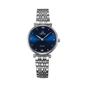 爵尼/Genie 卡拉米洛系列 316L精钢 29mm 石英机芯 女表 GNQ-T2033L-WL