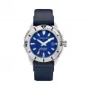 乔治菲登GF1919手表男 潜航者系列自动机械水鬼潜水腕表 蓝色皮带蓝色表盘GFCH003