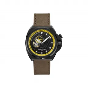 乔治菲登GF2015 SKYWALKER系列 黑色电镀不锈钢 24石机械机芯 GFCM002