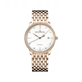 芝柏/Girard-Perregaux 1966系列 40毫米 玫瑰金 自动上弦机械 男表 49525D52A1A1-52A