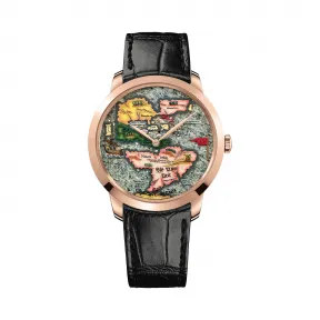 芝柏/Girard-Perregaux 1966系列 40,00 毫米 玫瑰金 自动上链机械机芯 男表 49534-52-R06-BB60