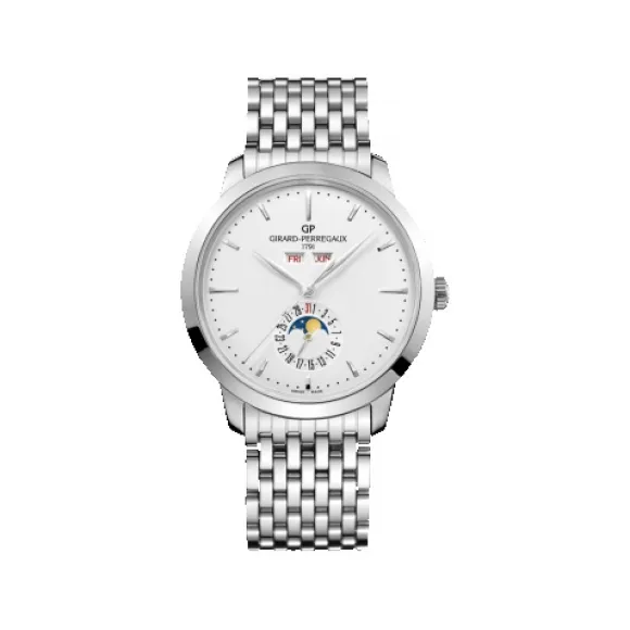 芝柏/Girard-Perregaux 1966系列 40毫米 精钢 自动上弦机械 男表 49535-11-131-11A