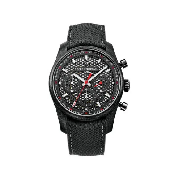 芝柏/Girard-Perregaux  Competizione 42,00 毫米 carbon & titanium composite 自动上链机械机芯 男表 49590-39-612-BB6B