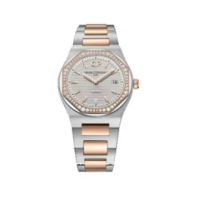 芝柏/Girard-Perregaux Laureato 桂冠系列 34毫米 玫瑰金和精钢 石英 女表 80189D56A132-56A