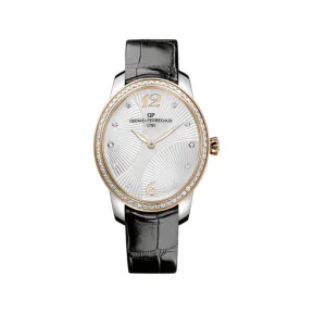芝柏/Girard-Perregaux 猫眼系列 34,72 x 40,00 毫米 精钢/玫瑰金 自动上链机械机芯 女表 80493D56A162-CK6A
