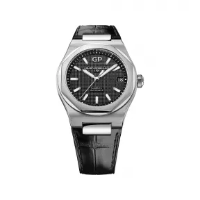 芝柏/Girard-Perregaux Laureato 桂冠系列 42,00 毫米 精钢 自动上链机械机芯 男表 81010-11-634-BB6A
