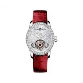 芝柏/Girard-Perregaux  Bridges 金桥系列 37,30 x 32,30 毫米 白金 手动上链机械机芯 男表 99490D53A706-CK6A