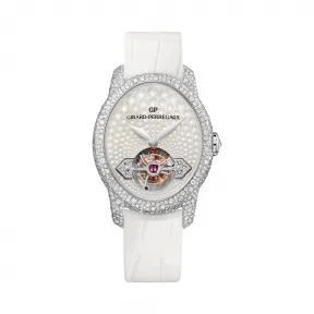 芝柏/Girard-Perregaux  Bridges 金桥系列 38,40 x 32,90 毫米 白金 手动上链机械机芯 男表 99498D53V701-KK7A