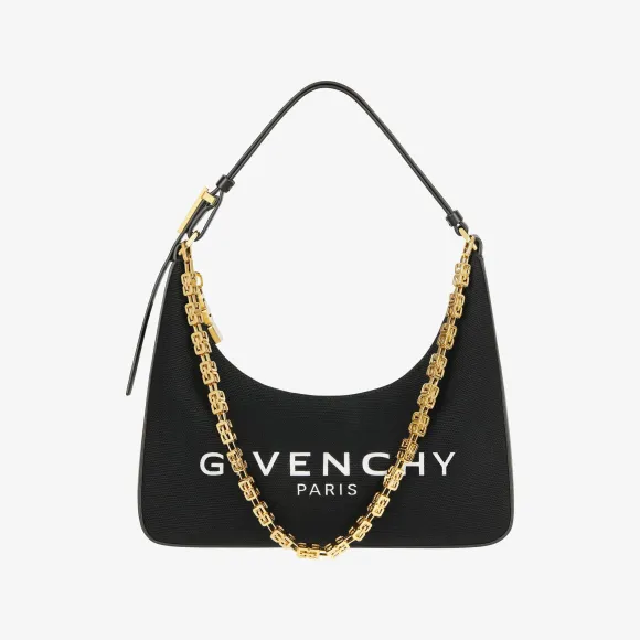 纪梵希/Givenchy 女士 小号 Moon Cut Out 链条帆布包 3617010493141