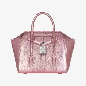 纪梵希/Givenchy 女士 迷你 Antigona Lock 层压皮革手袋 3617012078407